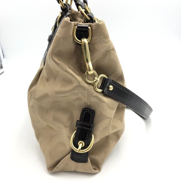 Coach Tan and Brown Purse - Picture 5 of 11